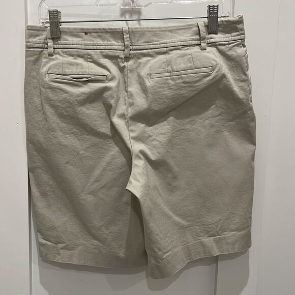 Talbots light tan Bermuda Shorts - Picture 2 of 7
